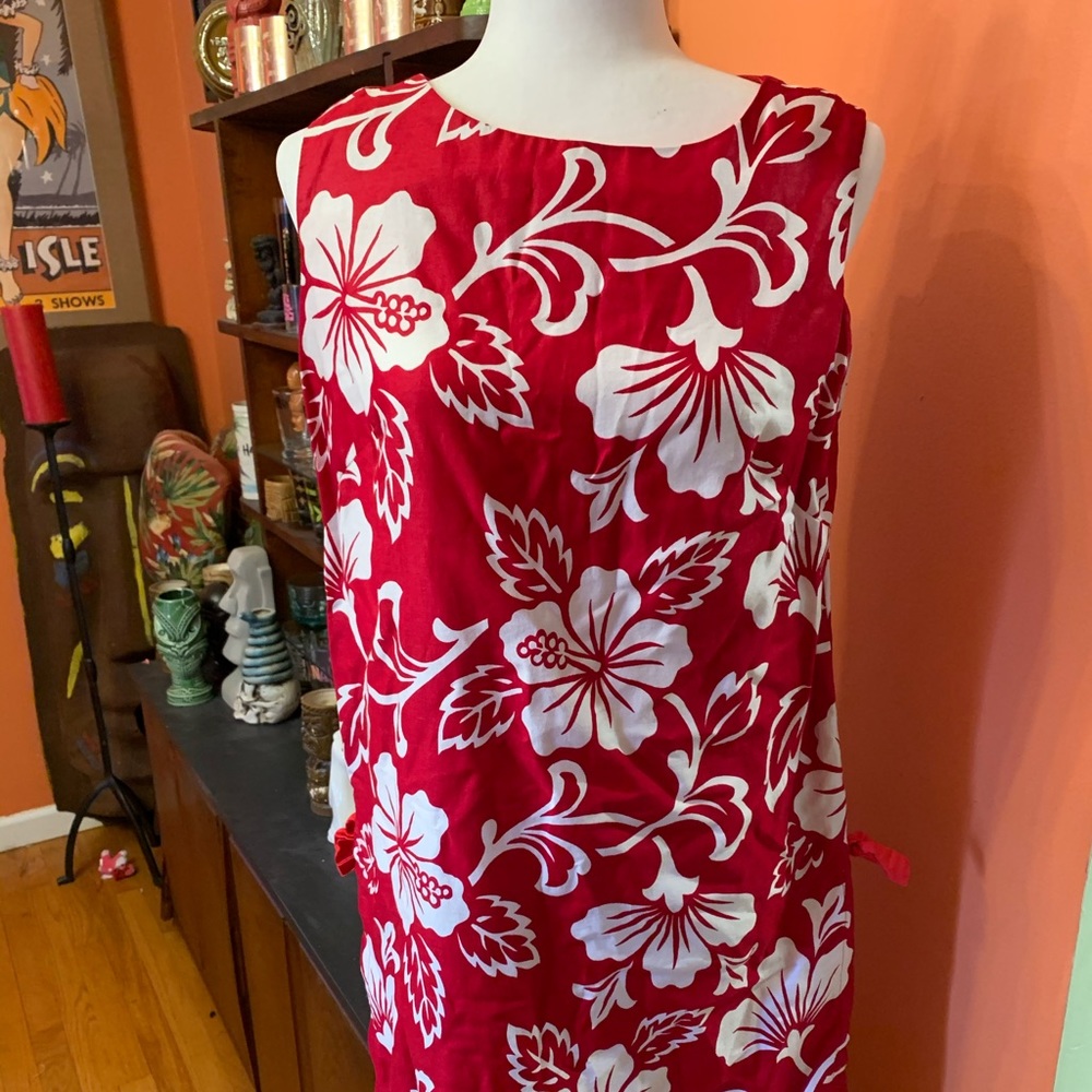 Royal Hawaiian Vintage Shift Dress size large